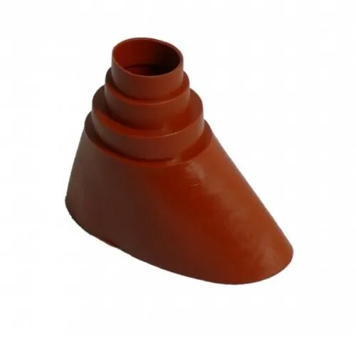 GigaBlue Tegola Alluminio Rossa con Manicotto Gomma Palo 60mm