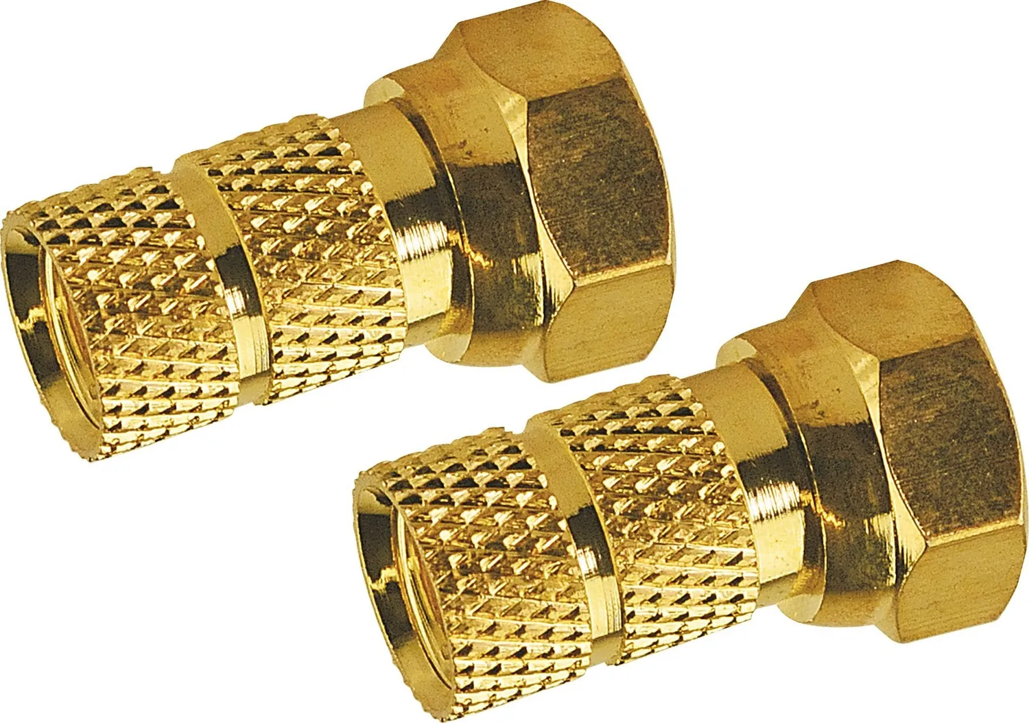 Schwaiger spinotto F dorato 6,5 mm 2 pezzi
