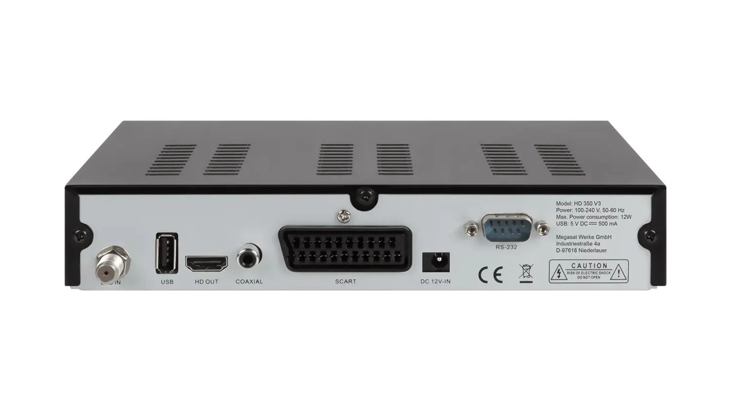 Megasat HD 350 V3 decoder satellitare compatto HD