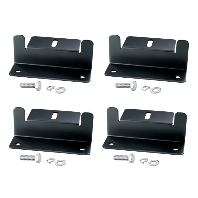 SCHWAIGER Z-Bracket set fissaggio solare tetto piano 4 pezzi