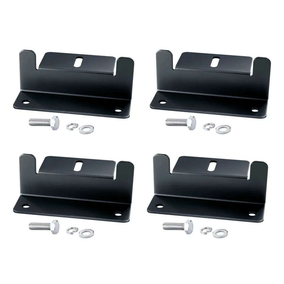 SCHWAIGER Z-Bracket set fissaggio solare tetto piano 4 pezzi