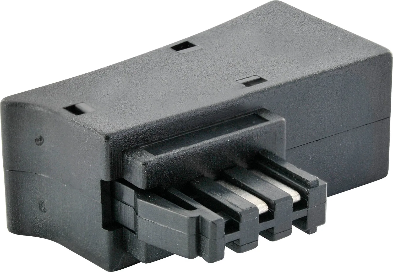 Schwaiger Adattatore TAE-F RJ45 per DSL Fritzbox nero