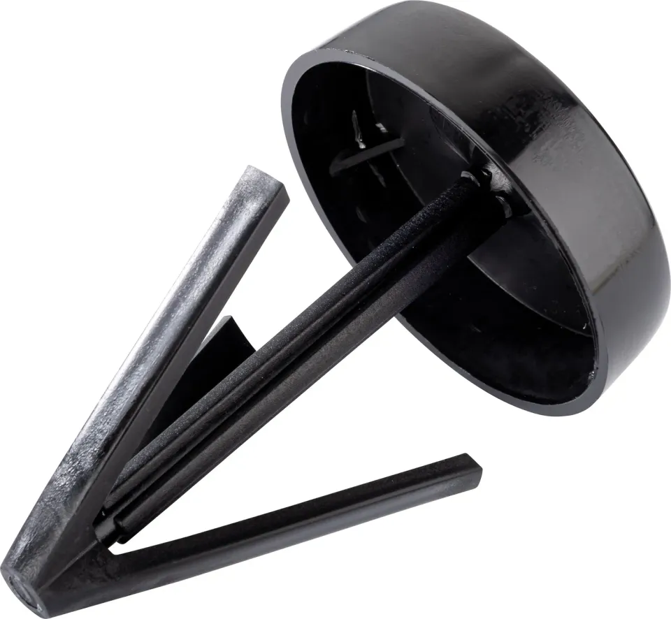 SCHWAIGER Mastabdeckkappe tappo palo antenna 42 mm nero
