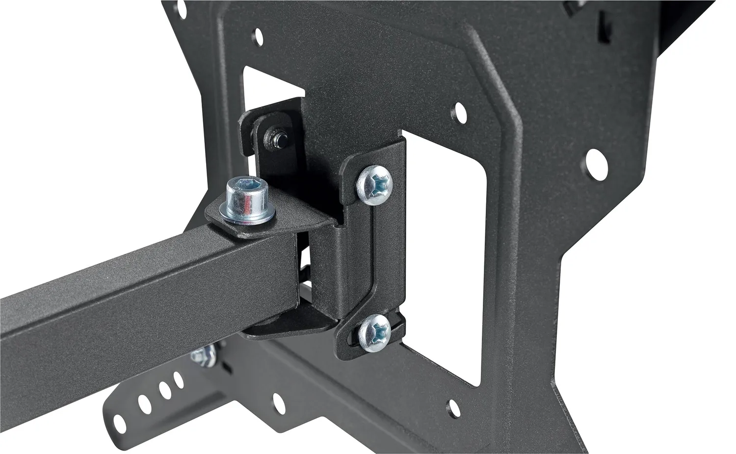 Schwaiger supporto TV 23-55 pollici snodato nero