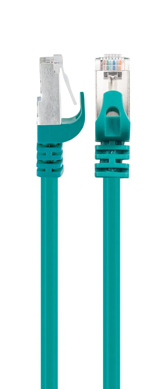 Schwaiger Cavo Rete Cat6 SF/UTP RJ45 Verde 1 m