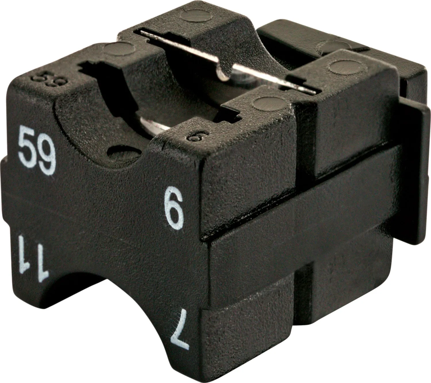 SCHWAIGER Spellacavi Universale per Cavo Coassiale RG6 Giallo