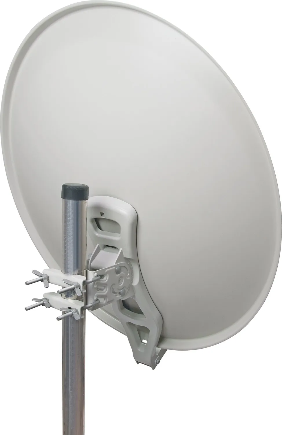 Schwaiger parabola offset 75 cm antracite alluminio