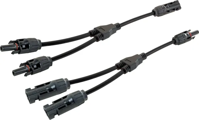 Schwaiger Set Cavi Adattatori Solare 2in1 30 cm