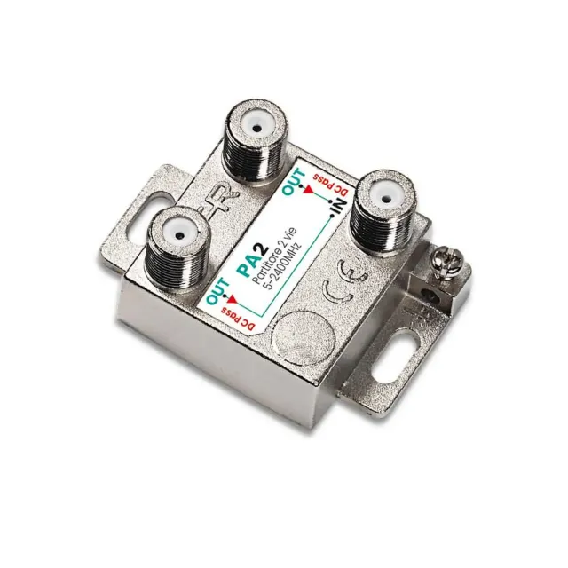 Fracarro PA2 partitore 2 vie F 5-2400 MHz