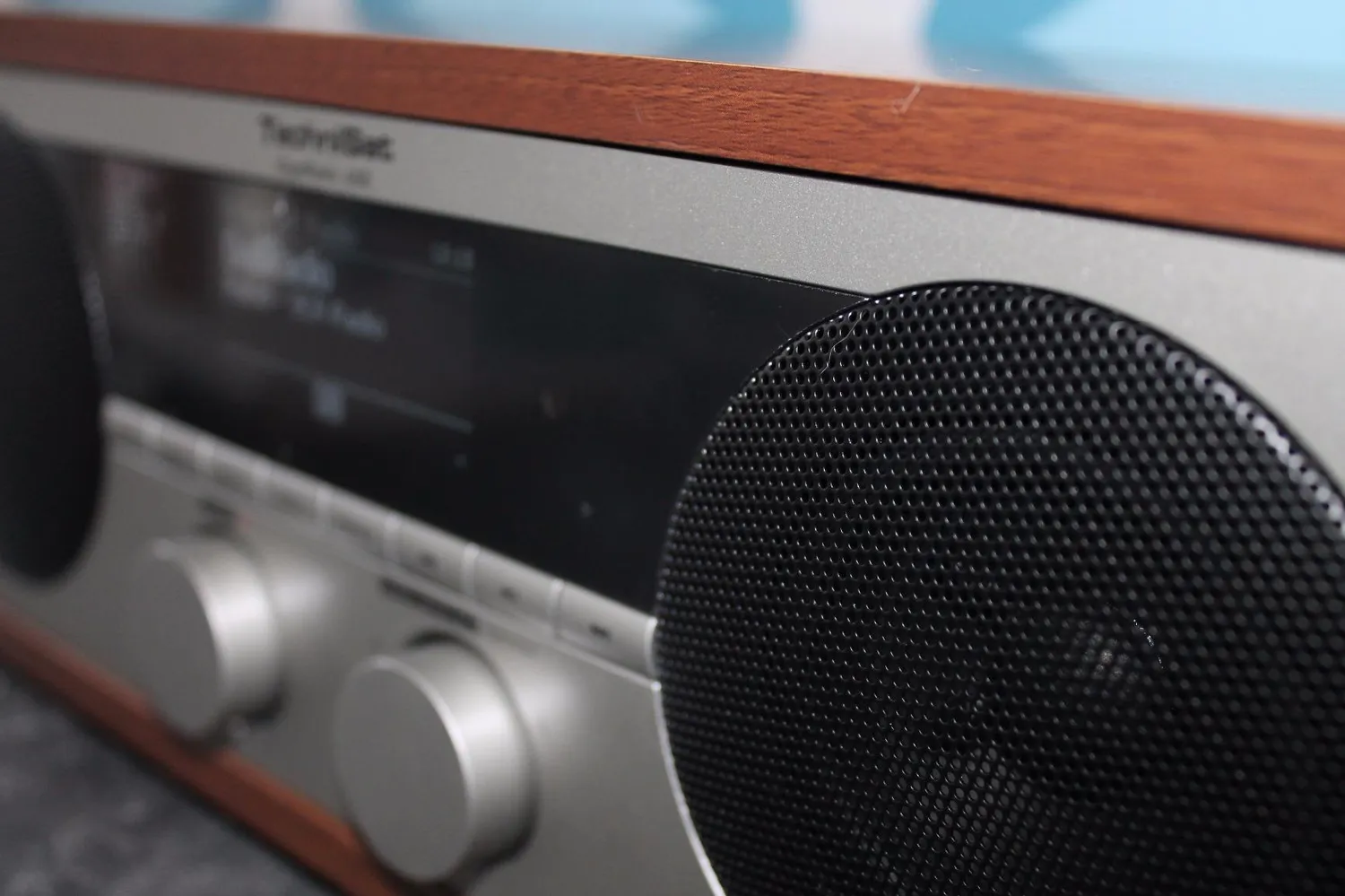 TechniSat DigitRadio 450 Boombox radio DAB+ bianco portatile