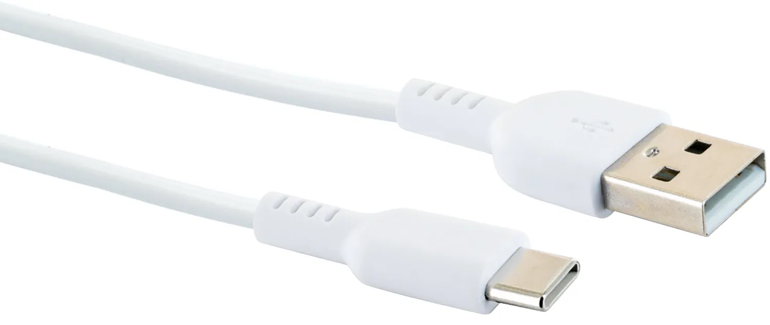 Schwaiger cavo USB-C USB-A 1 m bianco 15W 5Gbps