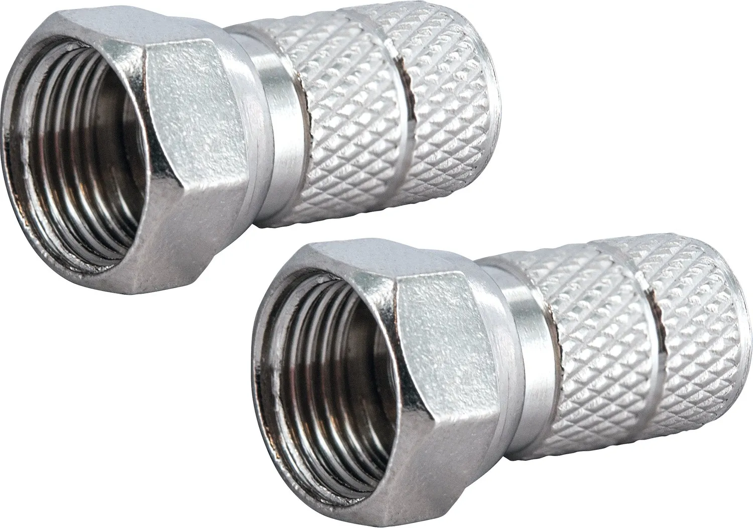 Schwaiger set connettori F avvitabili 6,5 mm
