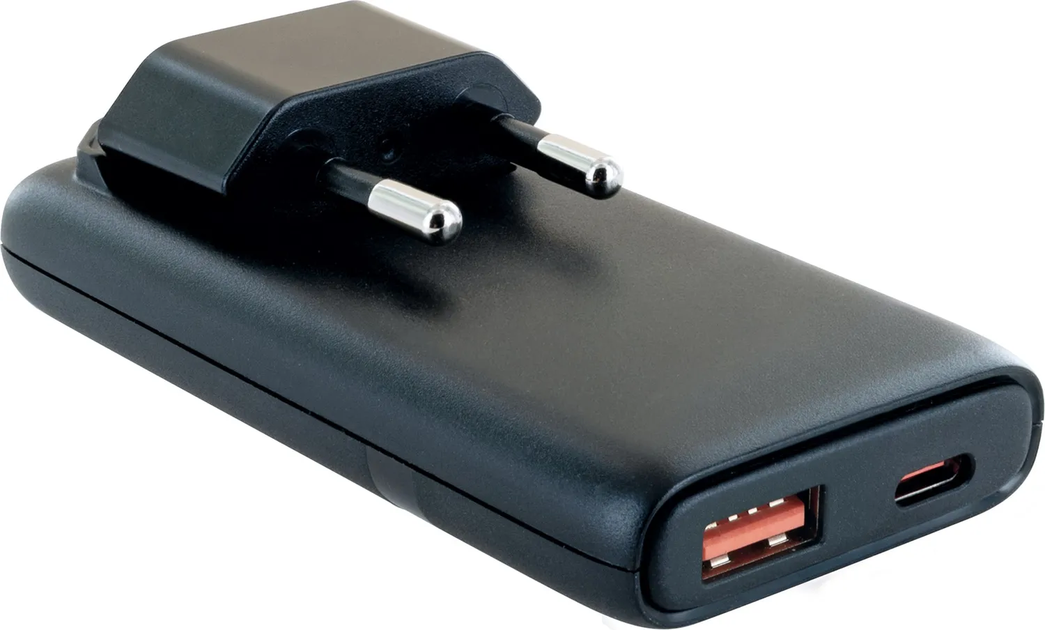 Schwaiger Caricatore Rapido 35W USB-C USB-A Ultra Piatto