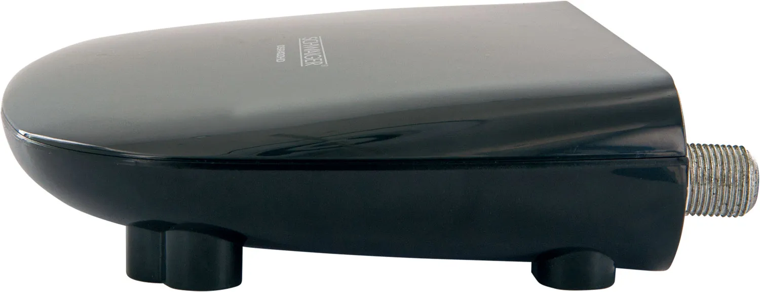 Schwaiger ricevitore satellitare HD FTA preprogrammato nero