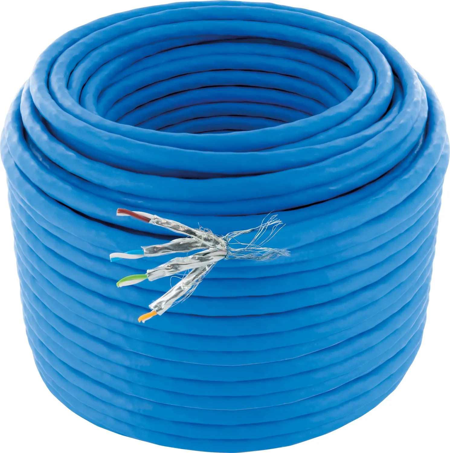 Schwaiger cavo rete Cat 8.1 posa interna 25 m blu