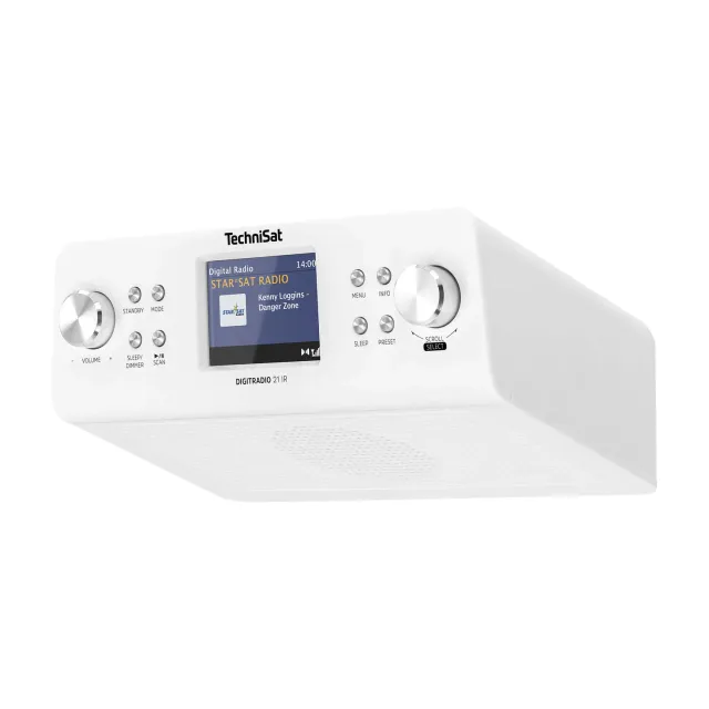 TechniSat DigitRadio 21 IR radio sottopensile Internet bianca