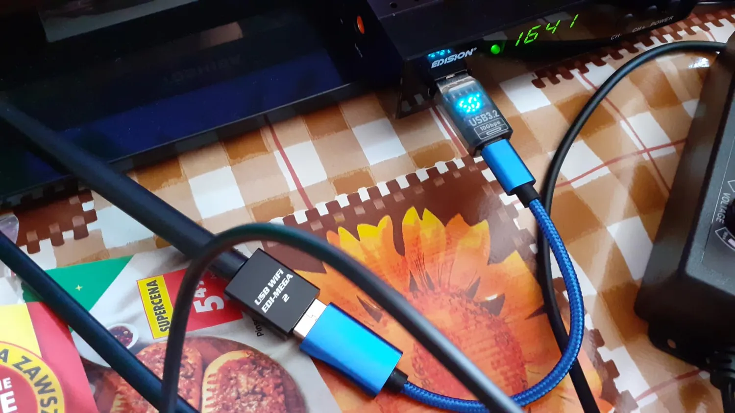 Edision EDI-Mega 2 Adattatore WiFi USB 150Mbps 2.4GHz