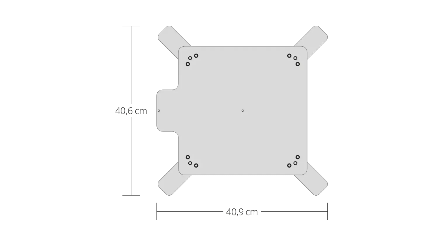 Megasat Mobil-Kit 3 kit supporto antenne automatiche