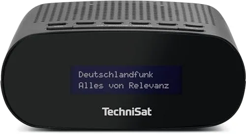 TechniSat TechniRadio 50 Radiosveglia DAB+ FM Nera