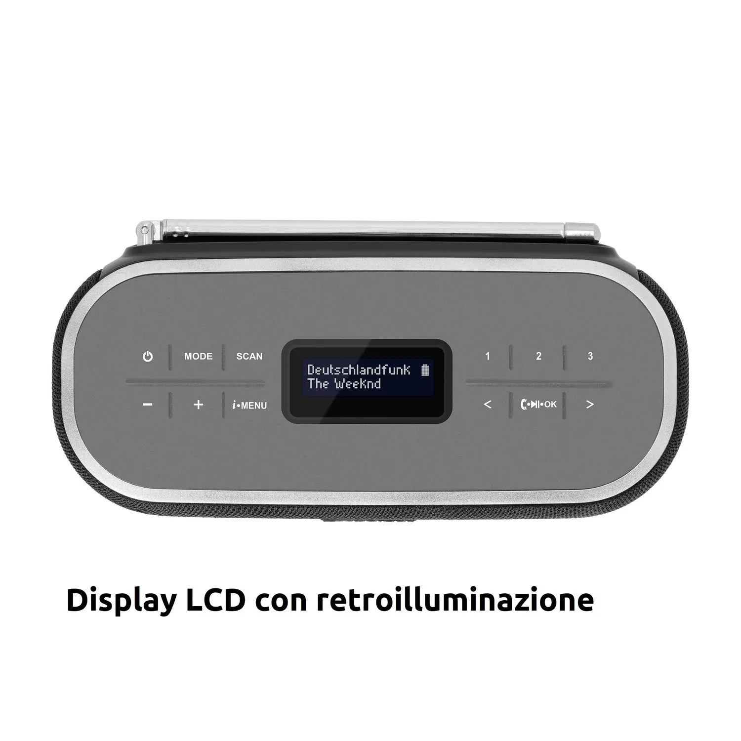 TechniSat Viola BT 1 Altoparlante Bluetooth DAB+ 6W USB-C
