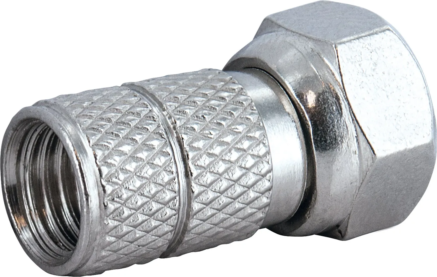 SCHWAIGER Connettori F avvitare 8,2 mm set 4 pezzi