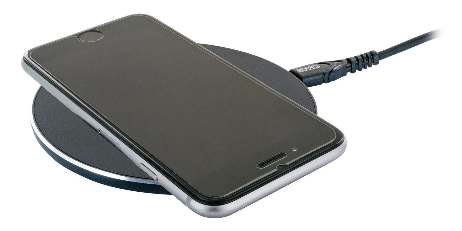 SCHWAIGER Piastra Ricarica Wireless Qi 10W nera
