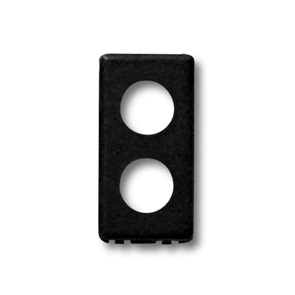 Fracarro GW-SYB2 adattatore nero 2 fori per Gewiss