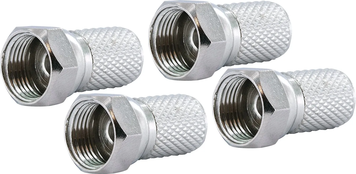 SCHWAIGER F Twist-On connettore F 8 mm set avvitabile