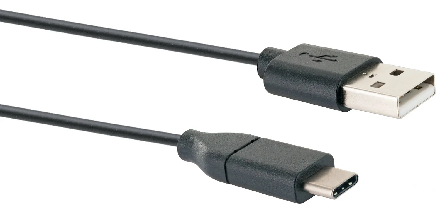 SCHWAIGER USB 3.1 cavo adattatore USB-C nero 1 m