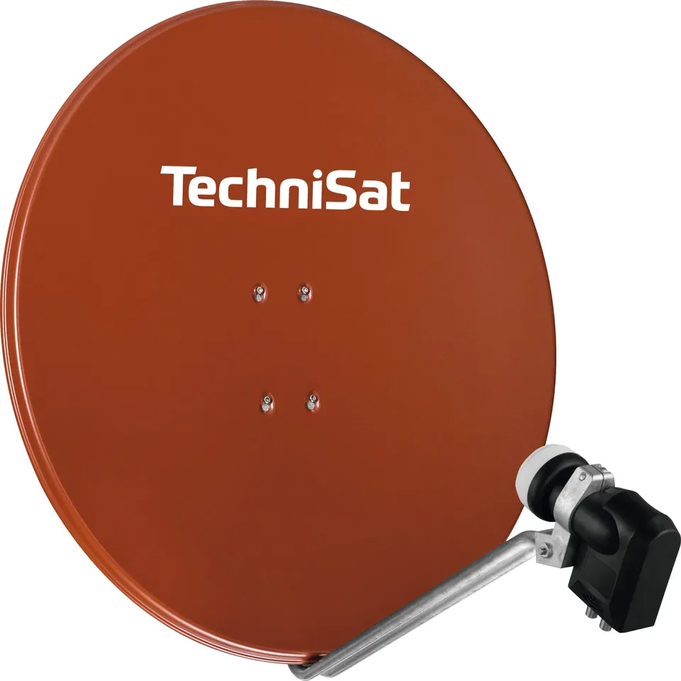 TechniSat SATMAN 850 Plus parabola 85 cm rossa Quattro LNB