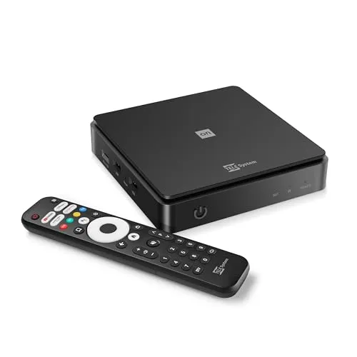 TELE System ON T2 HD decoder terrestre Android TV HDR10