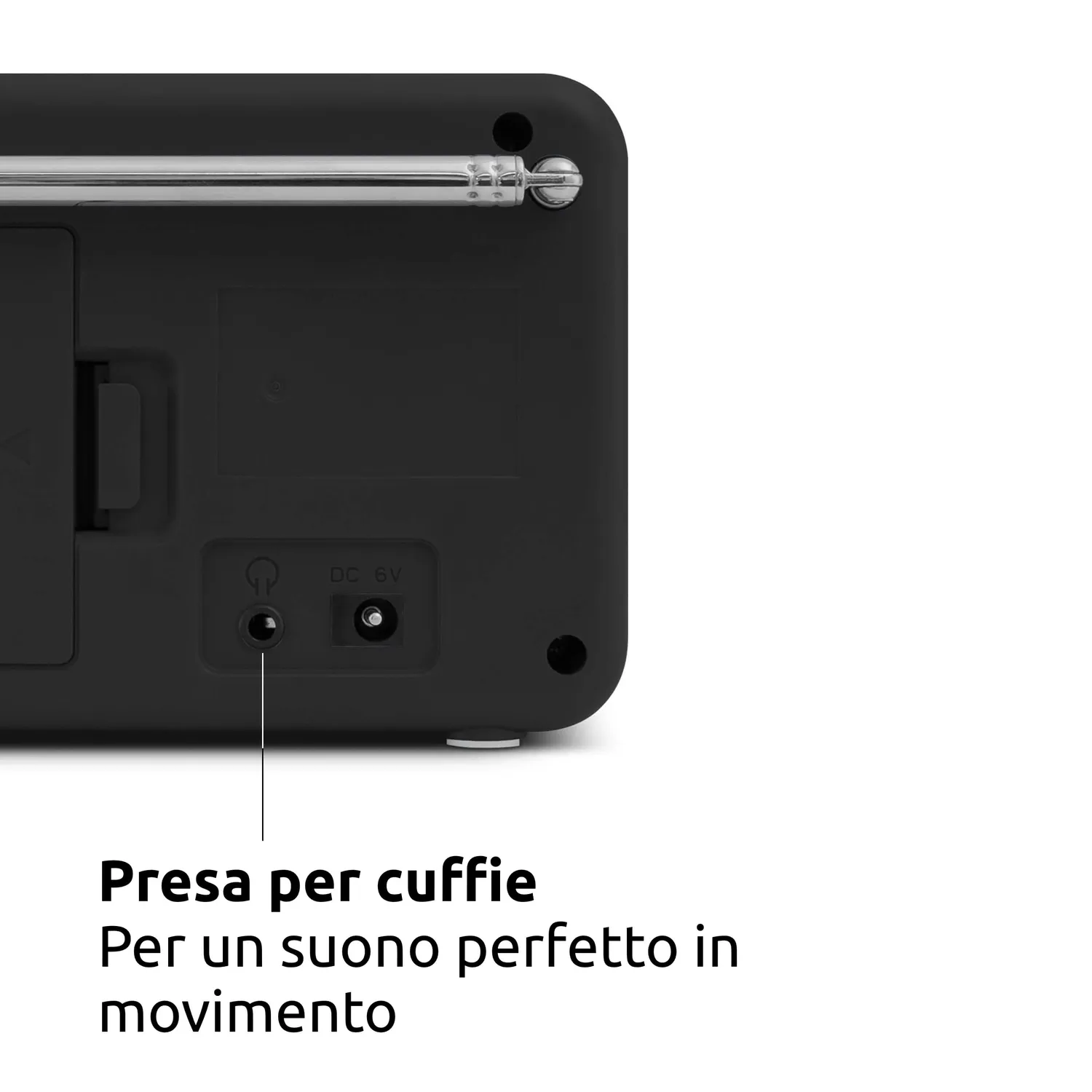 TechniSat VIOLA 2 radio portatile a batterie mono