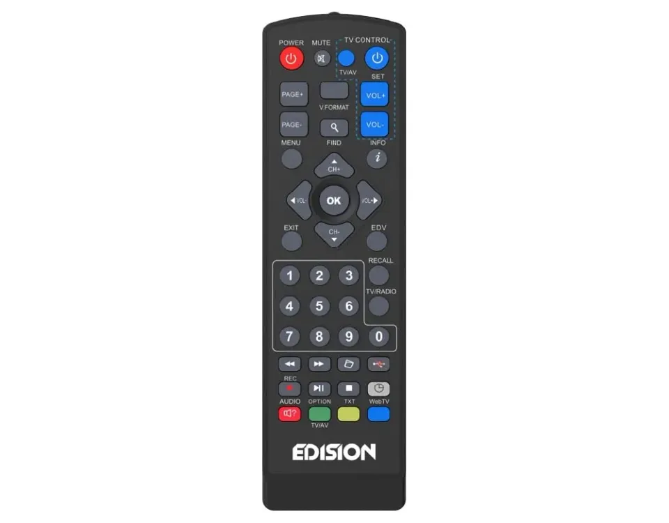 Edision EDI-RCU 1 Learn telecomando universale 2in1