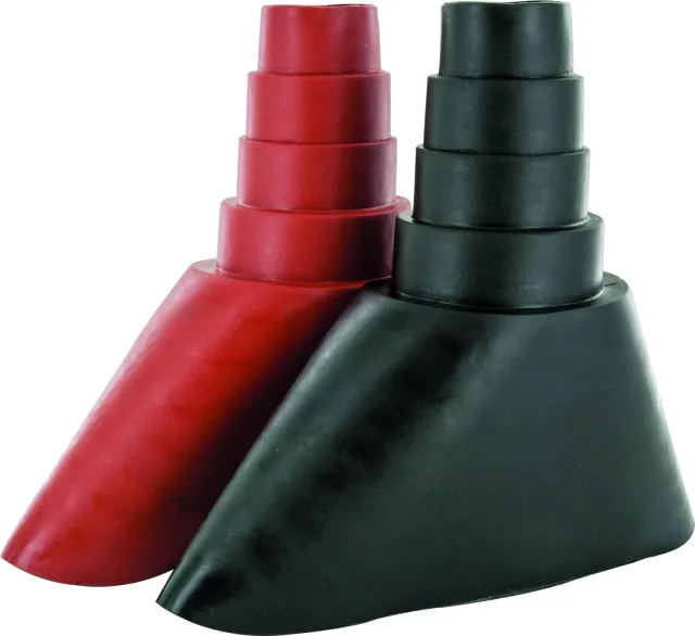 Schwaiger Manicotto per Palo Antenna 42-60 mm Nero