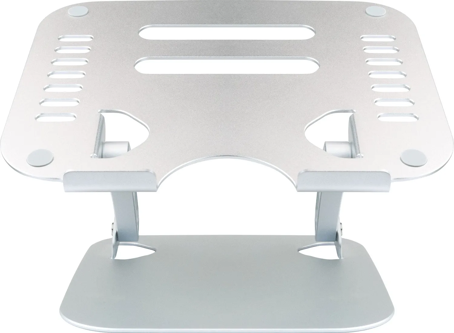 Schwaiger Supporto Laptop Pieghevole Alluminio argento