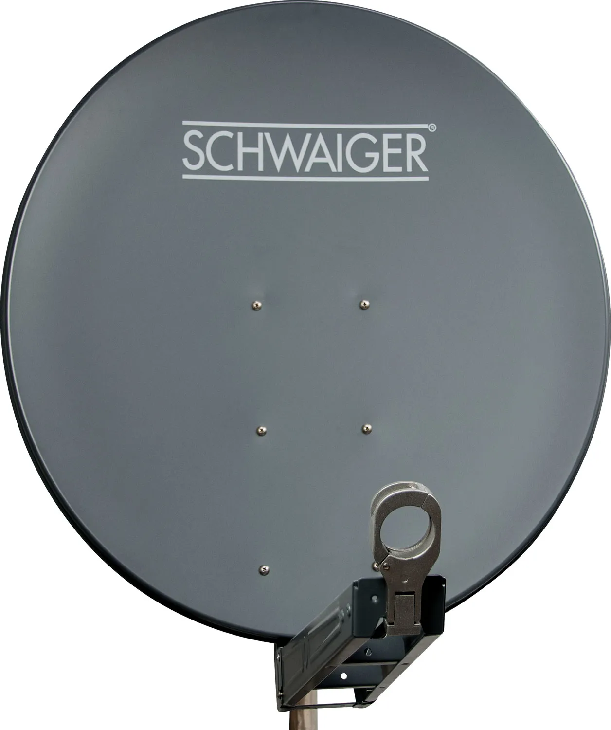 Schwaiger Parabola Satellitare 85 cm Alluminio Antracite