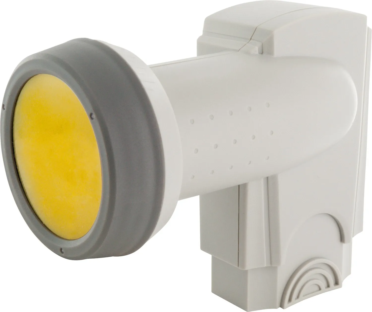 Schwaiger Sun Protect LNB Twin 2 Utenze Grigio Chiaro