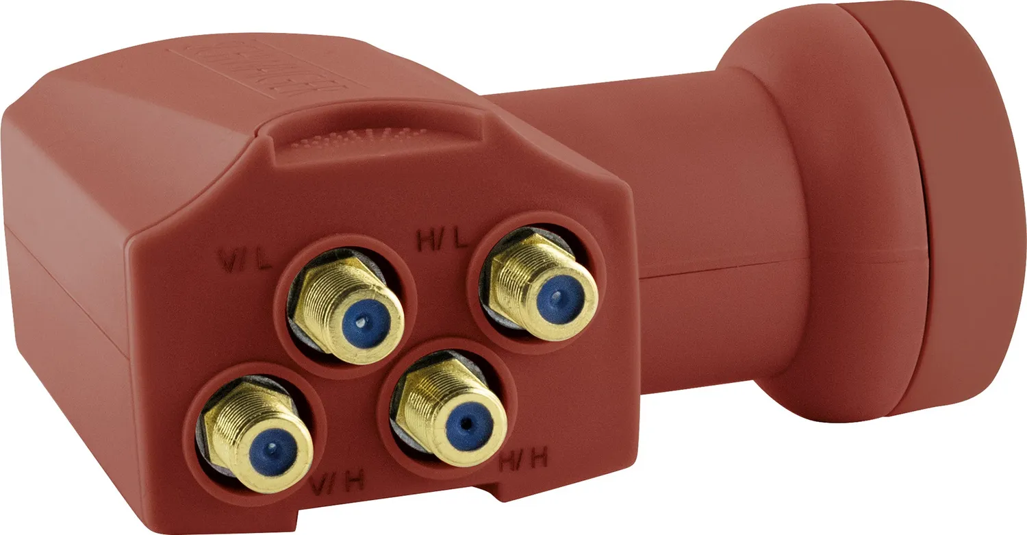 SCHWAIGER Sun Protect LNB Quattro Rosso Mattone 4 Uscite