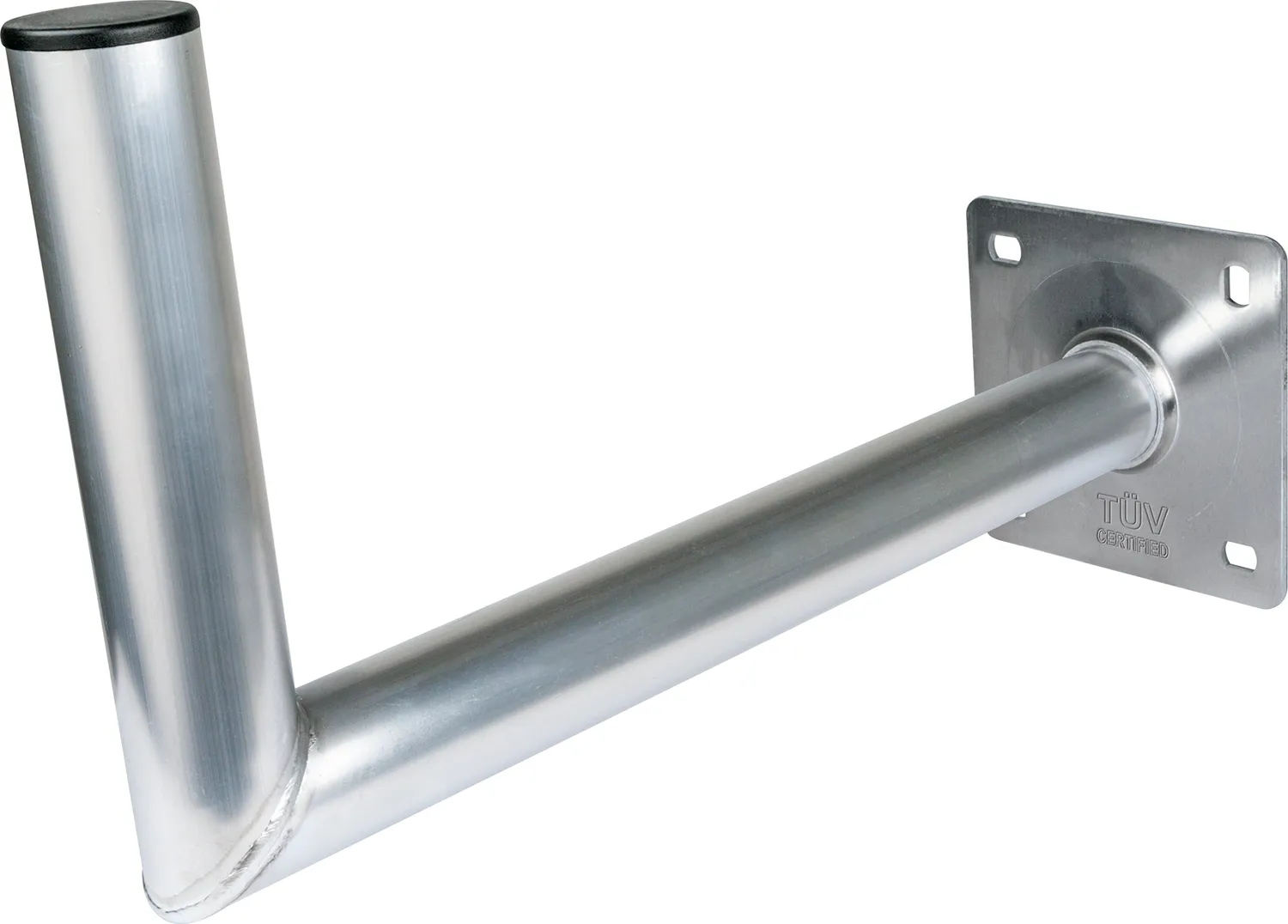 Schwaiger supporto a parete parabola alluminio 45 cm argento