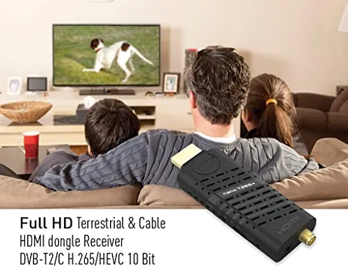 Edision NANO T265+ decoder terrestre DVB-T2 Full HD
