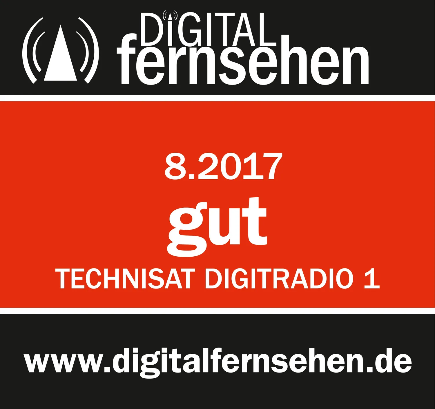 TechniSat DIGITRADIO 1 Radio DAB+ Portatile Argento/Arancione OLED