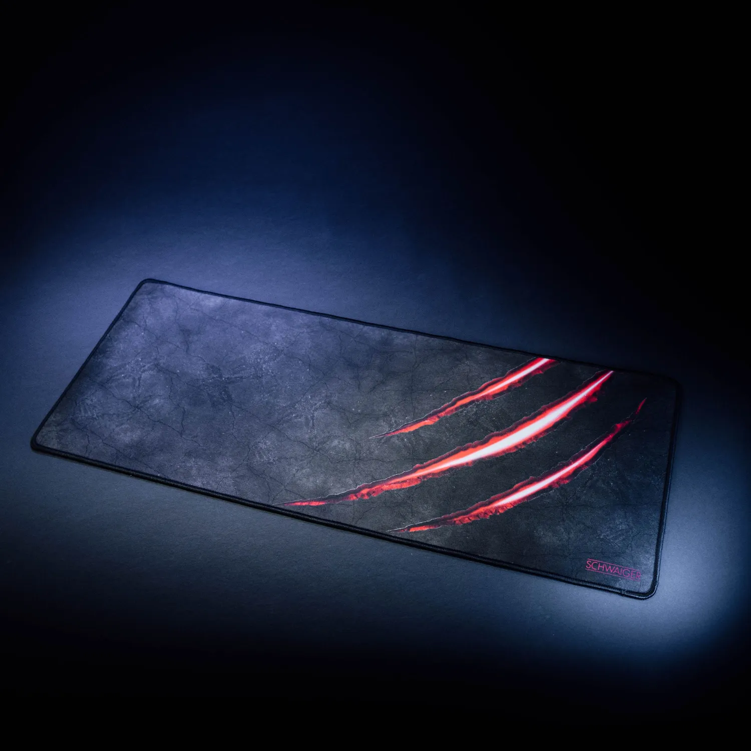 Schwaiger tappetino mouse gaming 750x300 mm nero