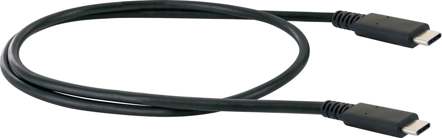 Schwaiger cavo USB-C 0,8 m nero 40 Gbps doppio schermato