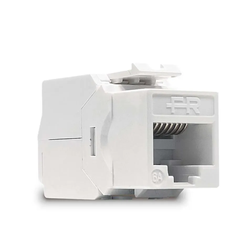 Fracarro CAT 6A Presa Keystone RJ45 UTP 10 Gigabit