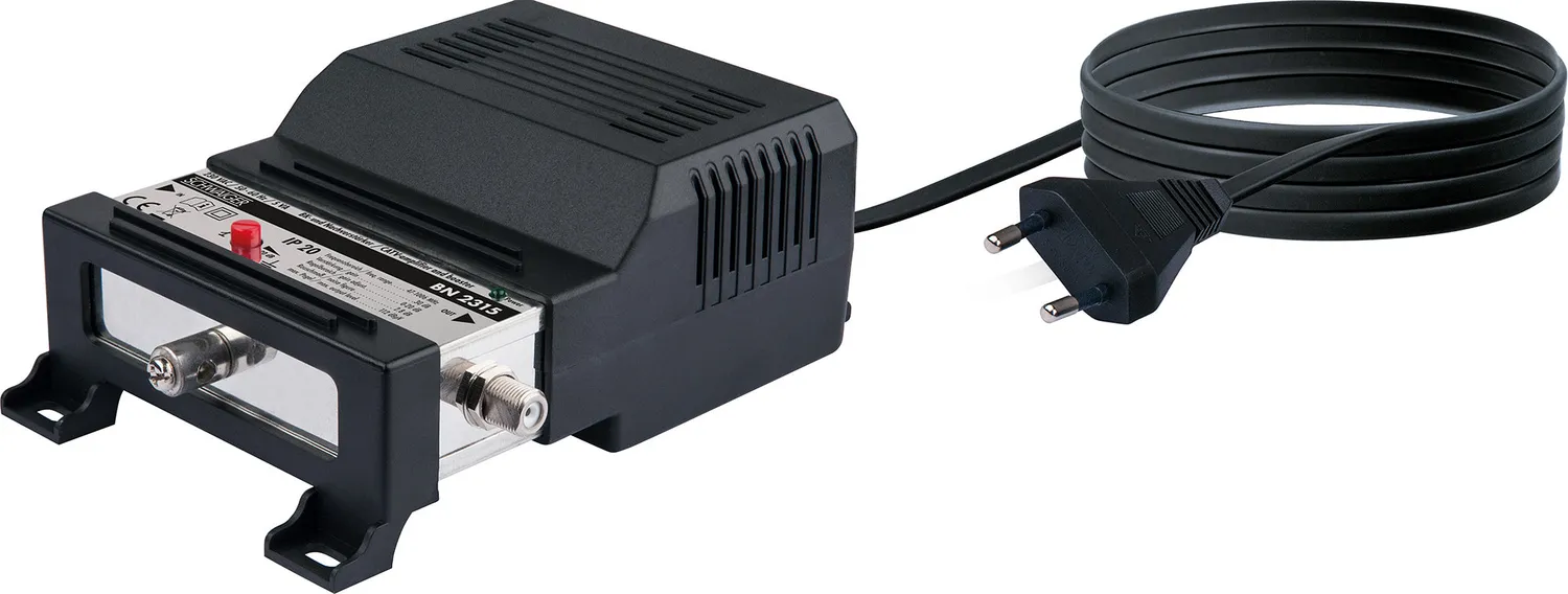 Schwaiger Amplificatore BK 30 dB cavo e antenna TV