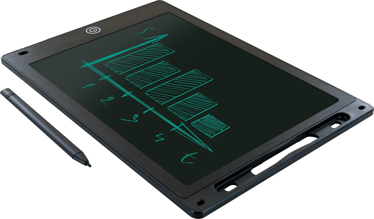 SCHWAIGER Tavoletta scrittura LCD 10 pollici nera batteria