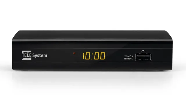 TELE System TS6815/02 decoder terrestre DVB-T2 HEVC
