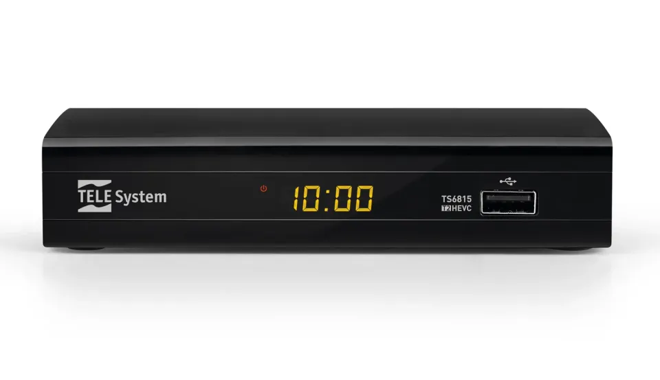 TELE System TS6815/02 decoder terrestre DVB-T2 HEVC