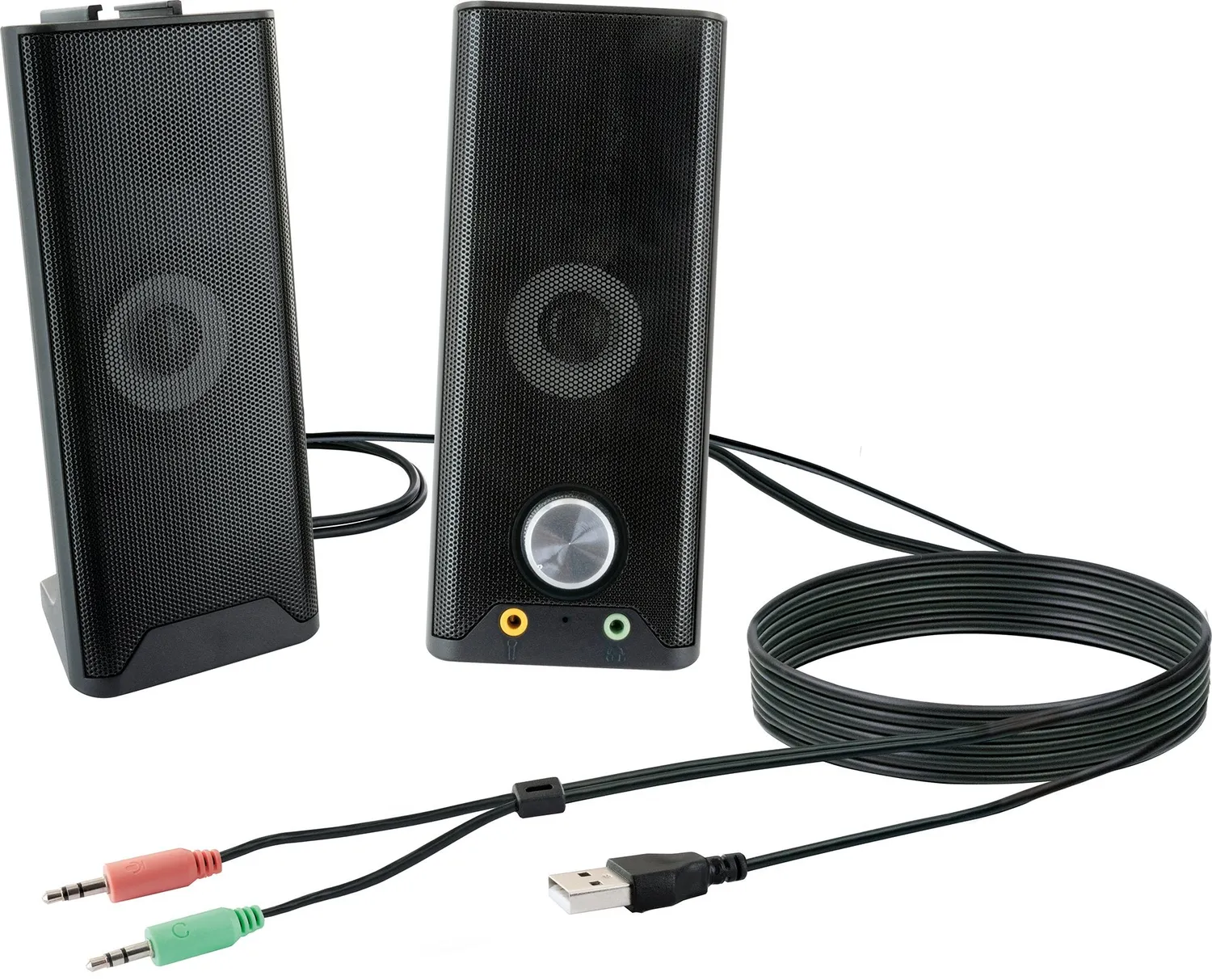 SCHWAIGER soundbar Bluetooth divisibile 6W nera per PC