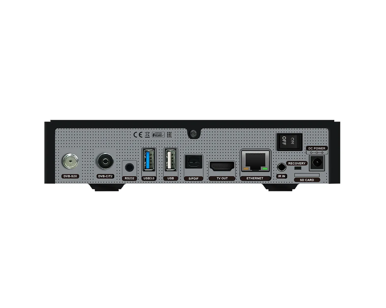 GigaBlue UHD Trio 4K PRO Decoder Combo DVB-S2X DVB-C/T2 WiFi